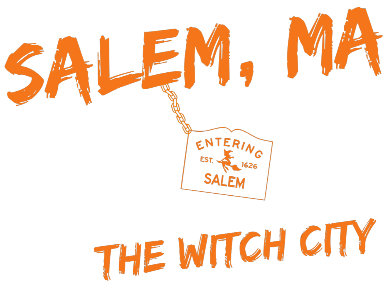 Salem, MA "Witch City Vibes" T-Shirts