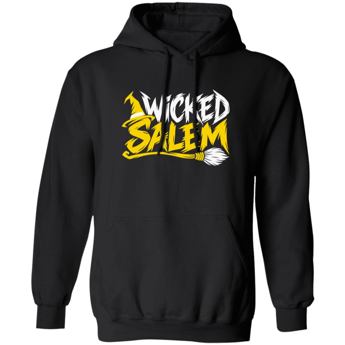 Wicked Salem Broom & Doom Hoodies & Sweatshirts