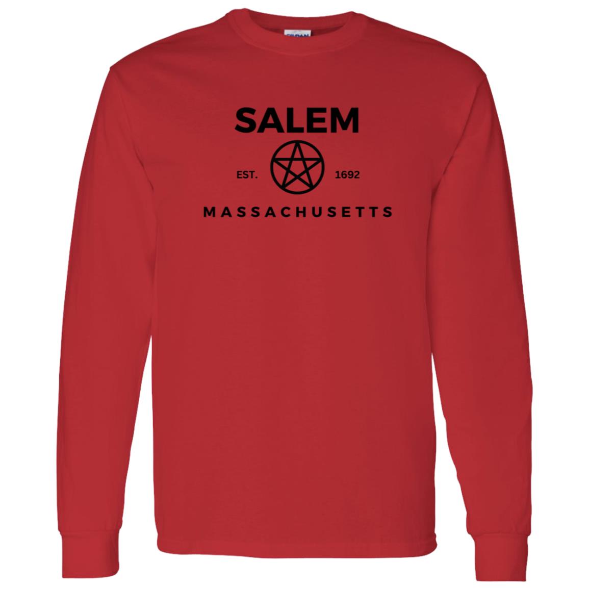 Salem Star Emblem Est. 1626 Long Sleeve T-Shirt