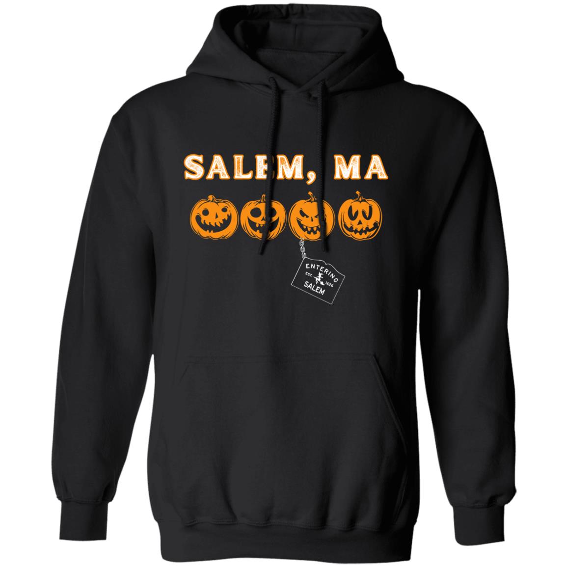 Salem, MA Pumpkins" Hoodie