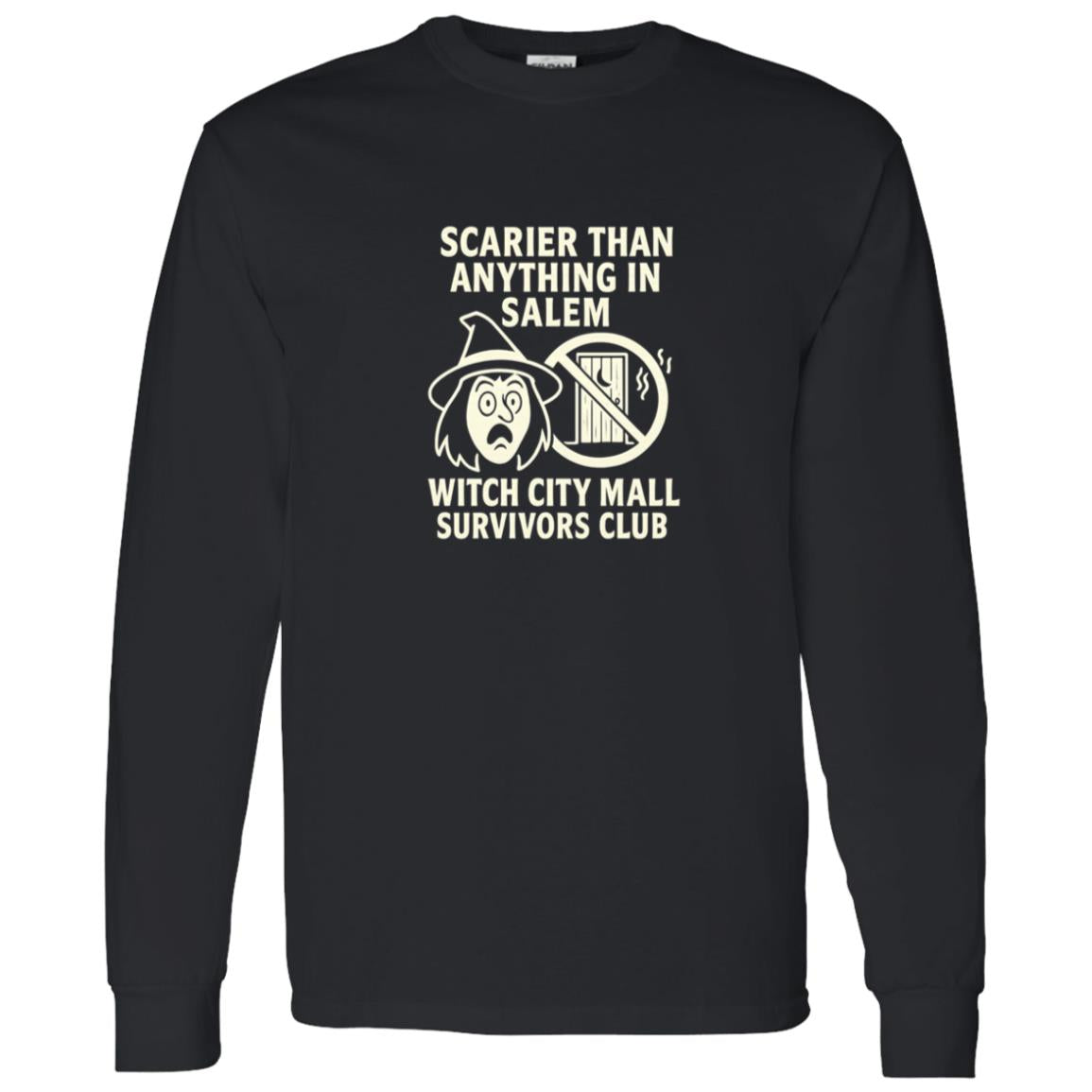 Witch City Mall Survivors Club Long Sleeve T-Shirt