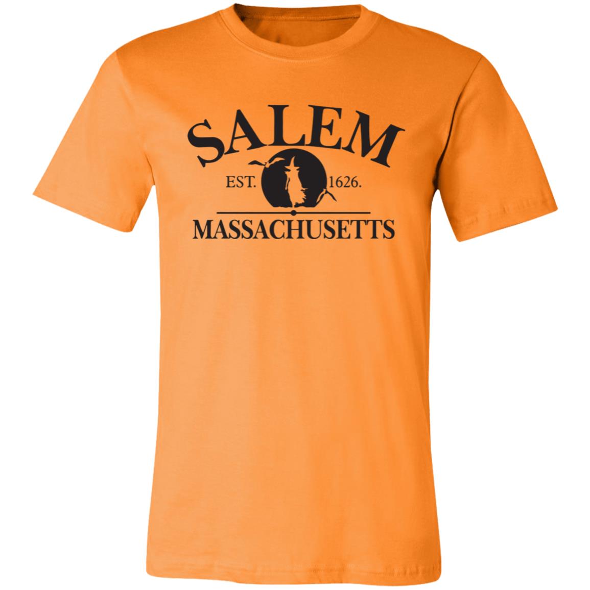 Salem Massachusetts Classic Witch Silhouette Shirt