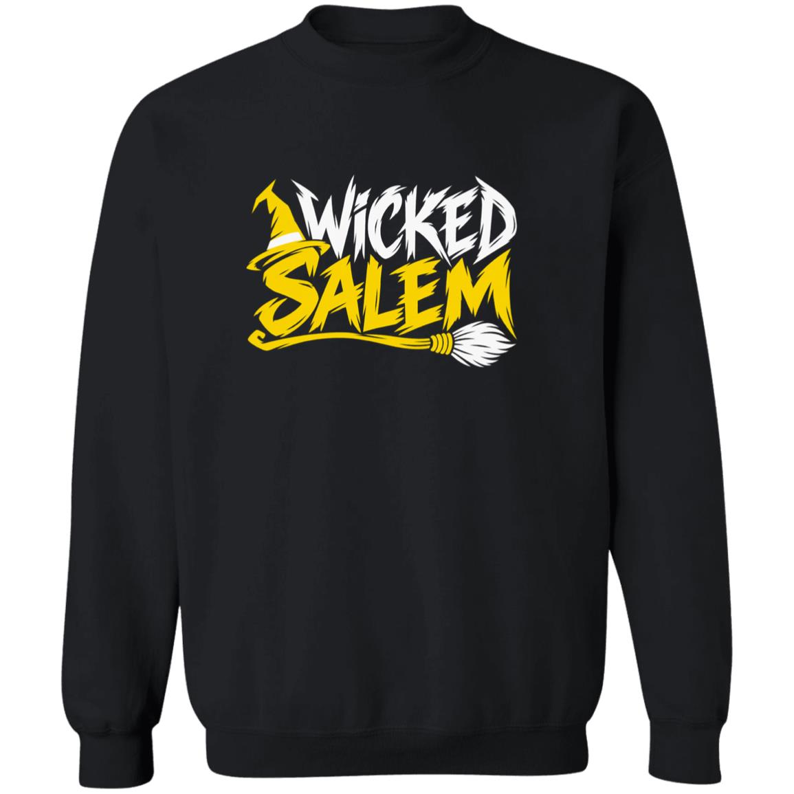 Wicked Salem Broom & Doom Hoodies & Sweatshirts