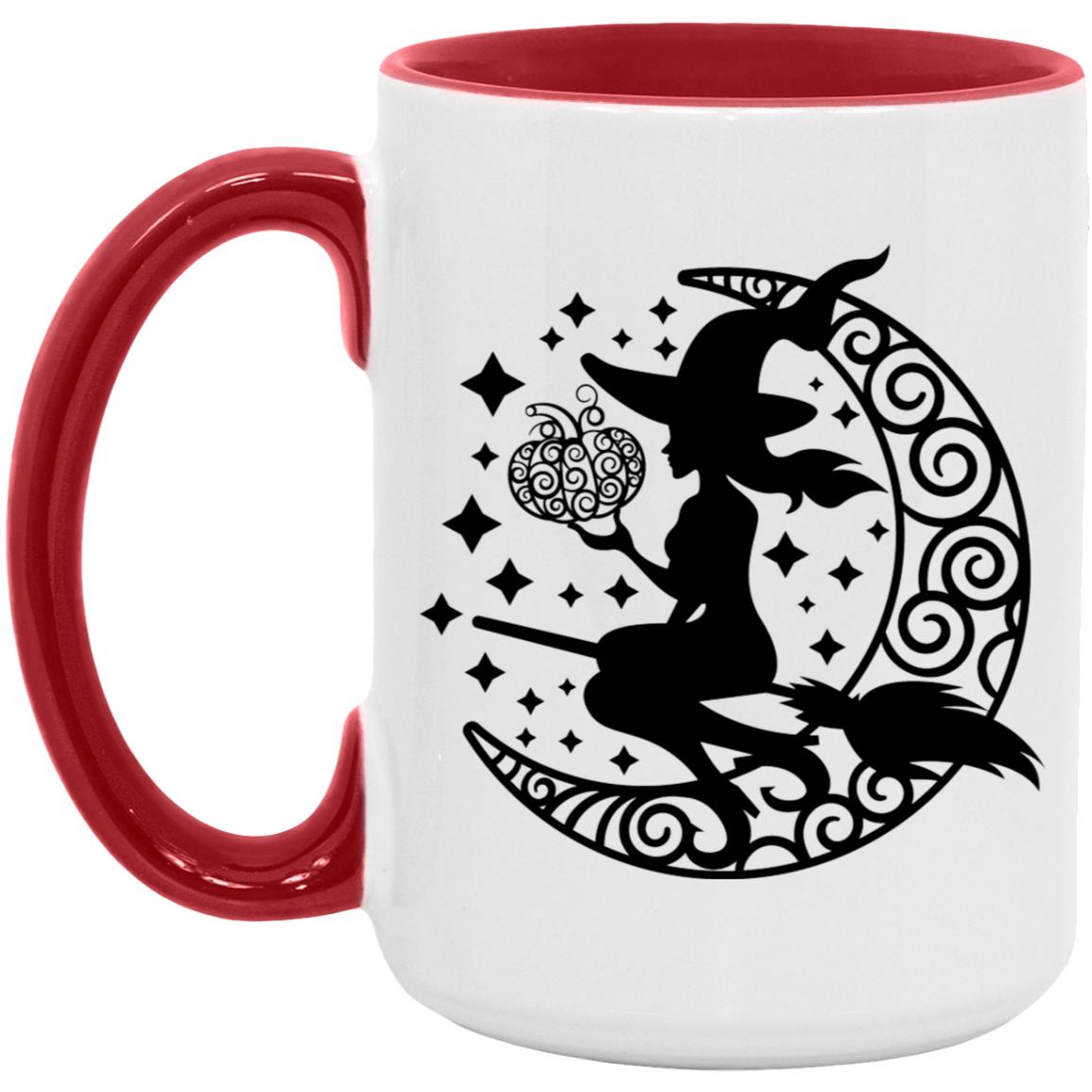 Salem Witch, Crescent and Pumpkin Mugs